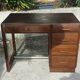 Vintage wooden desk – 5 drawers – 1960s