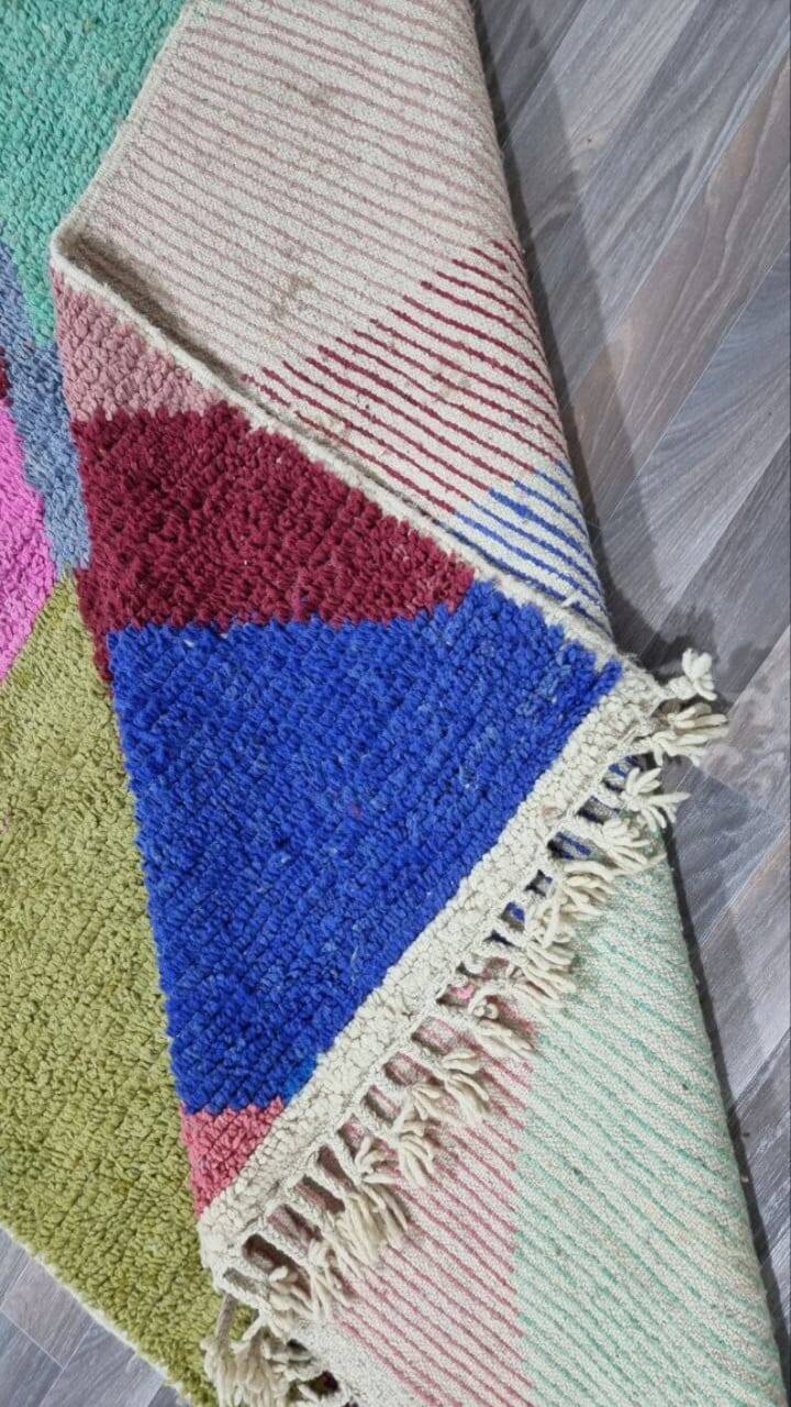 Beni Oura rug in handmade wool, large size