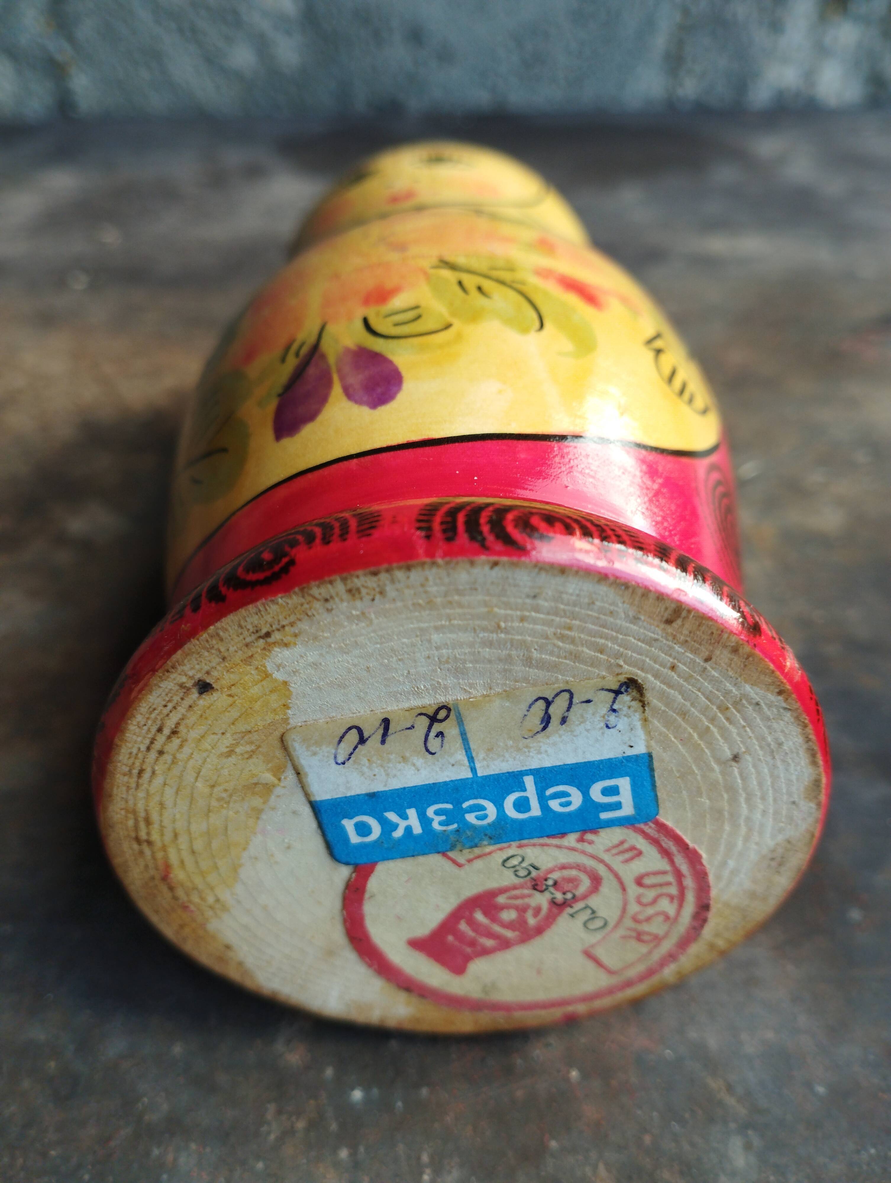 5 russian matryoshka dolls