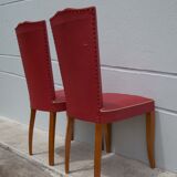 Pair of vintage tab brand chairs