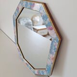 Vintage octagon mirror