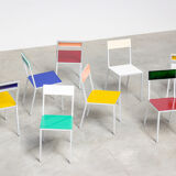 Set of eight chairs Muller Van Severen Valerie Objects