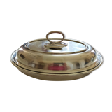 Serving dish / Silver metal vegetable