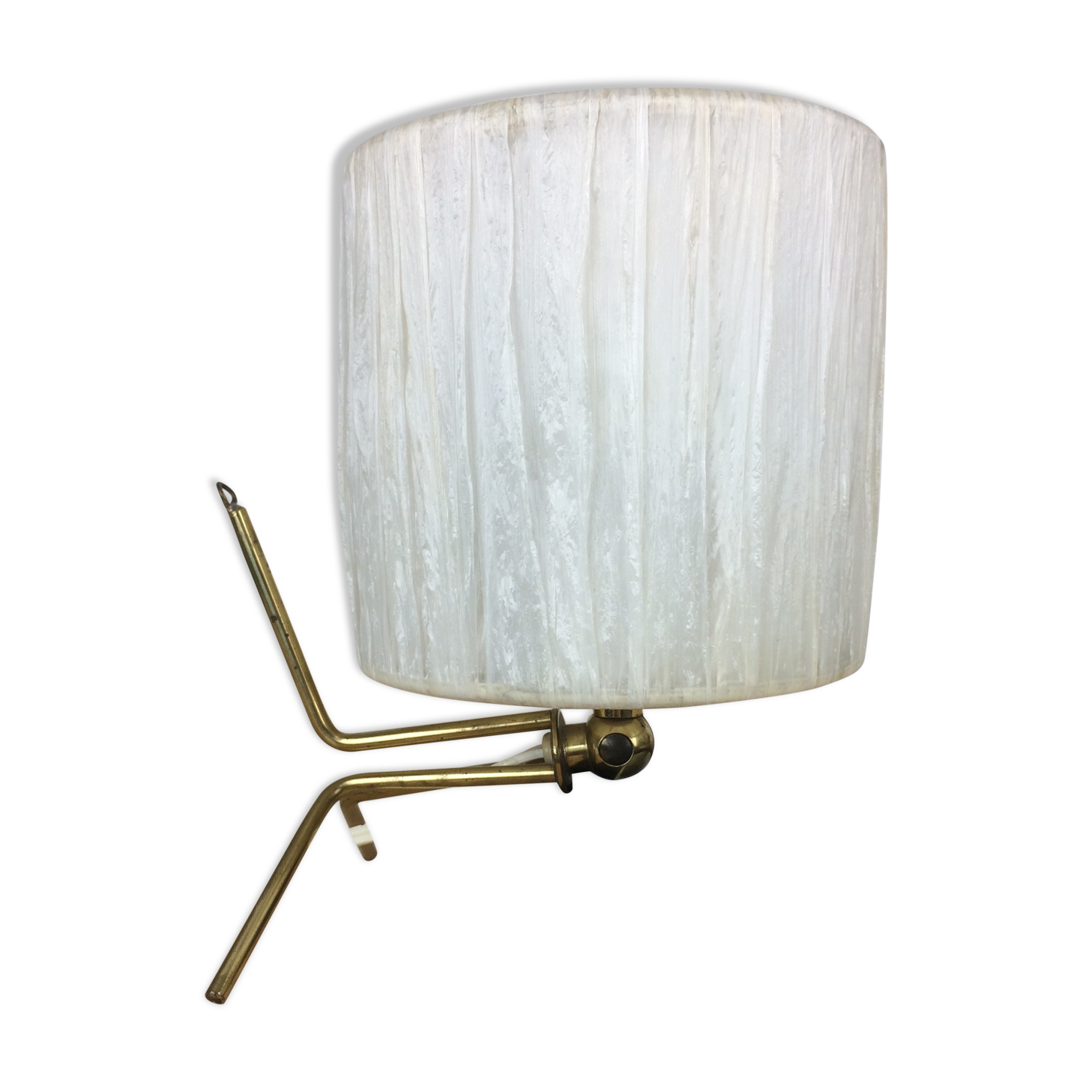 Brass tripod wall lamp 50s