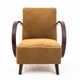 Art Deco armchair, designed by J. Halabala, Czech Republic, 1930s. After renovation.