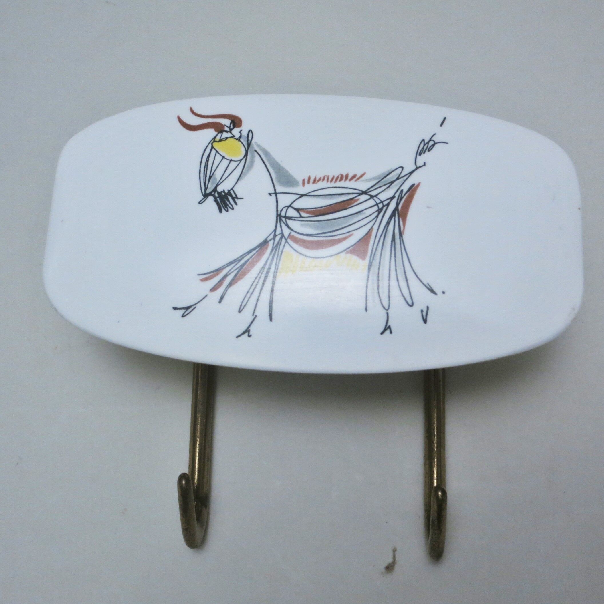 Brass double hook 60