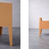 Set of 4 Vintage Mid-Century Modern Atlantide Collection Toy Plastic Chairs