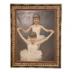 Painting on canvas, airbrush? young dancer in tutu, to be identified