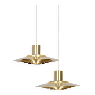 Pair of 2 Danish vintage P376 by Fabricius and Kastholm, Nordisk Solar,1964