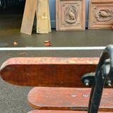 Banc de jardin ancien pieds en fonte