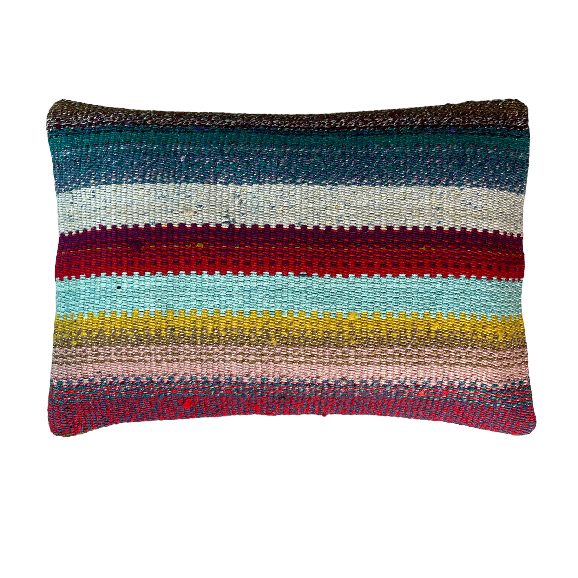 Housse de coussin vintage turque faite à la main, 30 x 50 cm