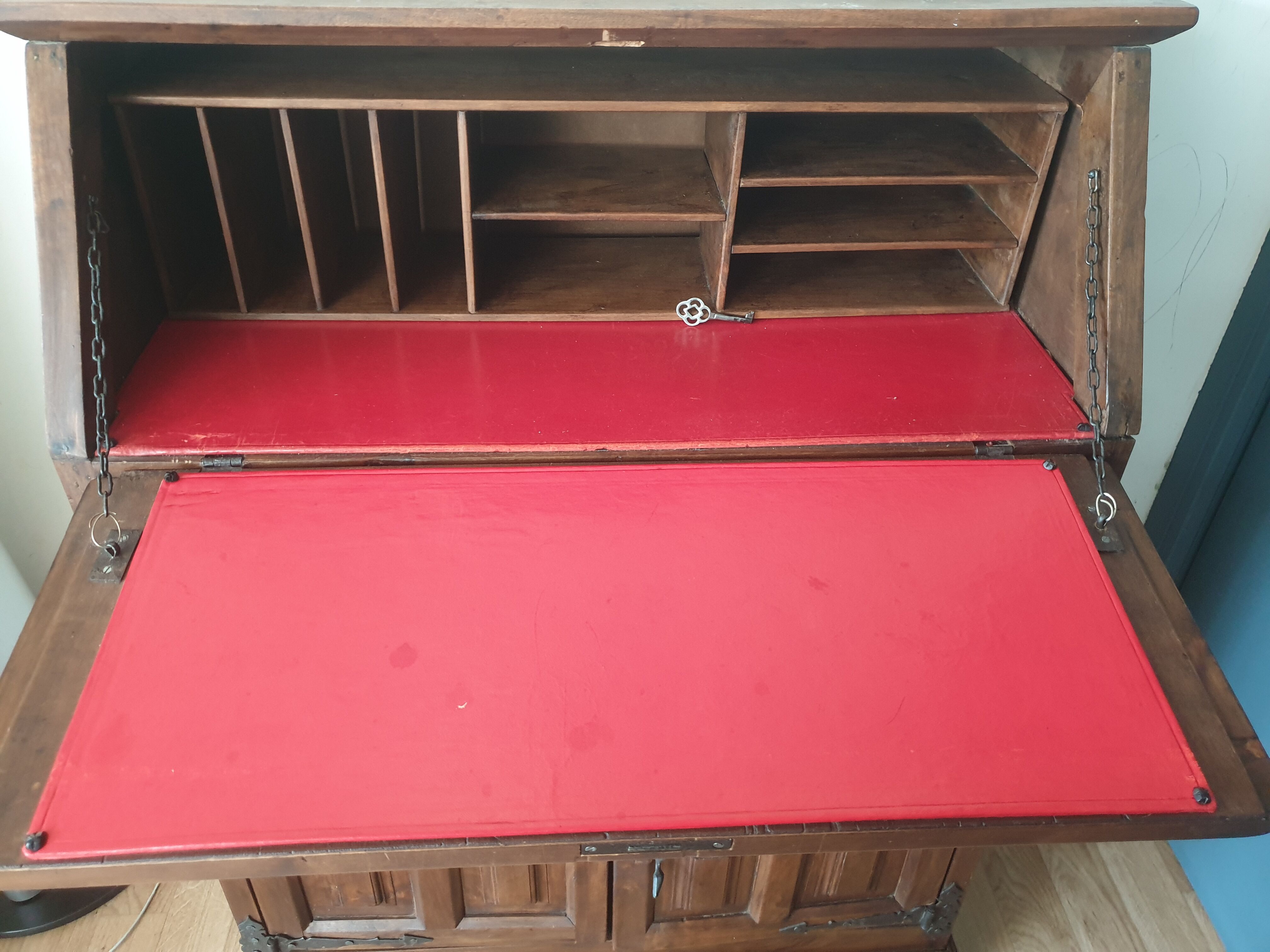 Old oak office furniture