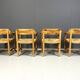 Rainer Daumiller pine wood dining chairs for Hirtshals Savvaerk - set