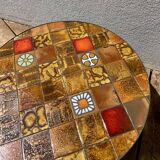 Ceramic coffee table by Jean Gregorieff