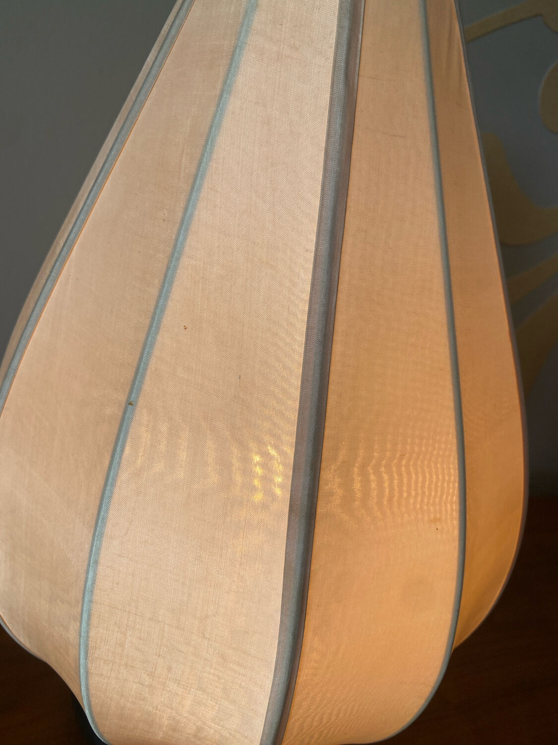 Paire de lampes lotus