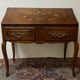 Bureau dos d âne marqueté époque du XIX ème siècle
