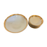 Salad and cups for fruit salad