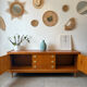Vintage teak enfilade from the 1960s.