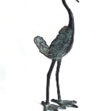 Metal heron