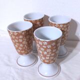 set of 4 mazagrans / coffee cups / mugs