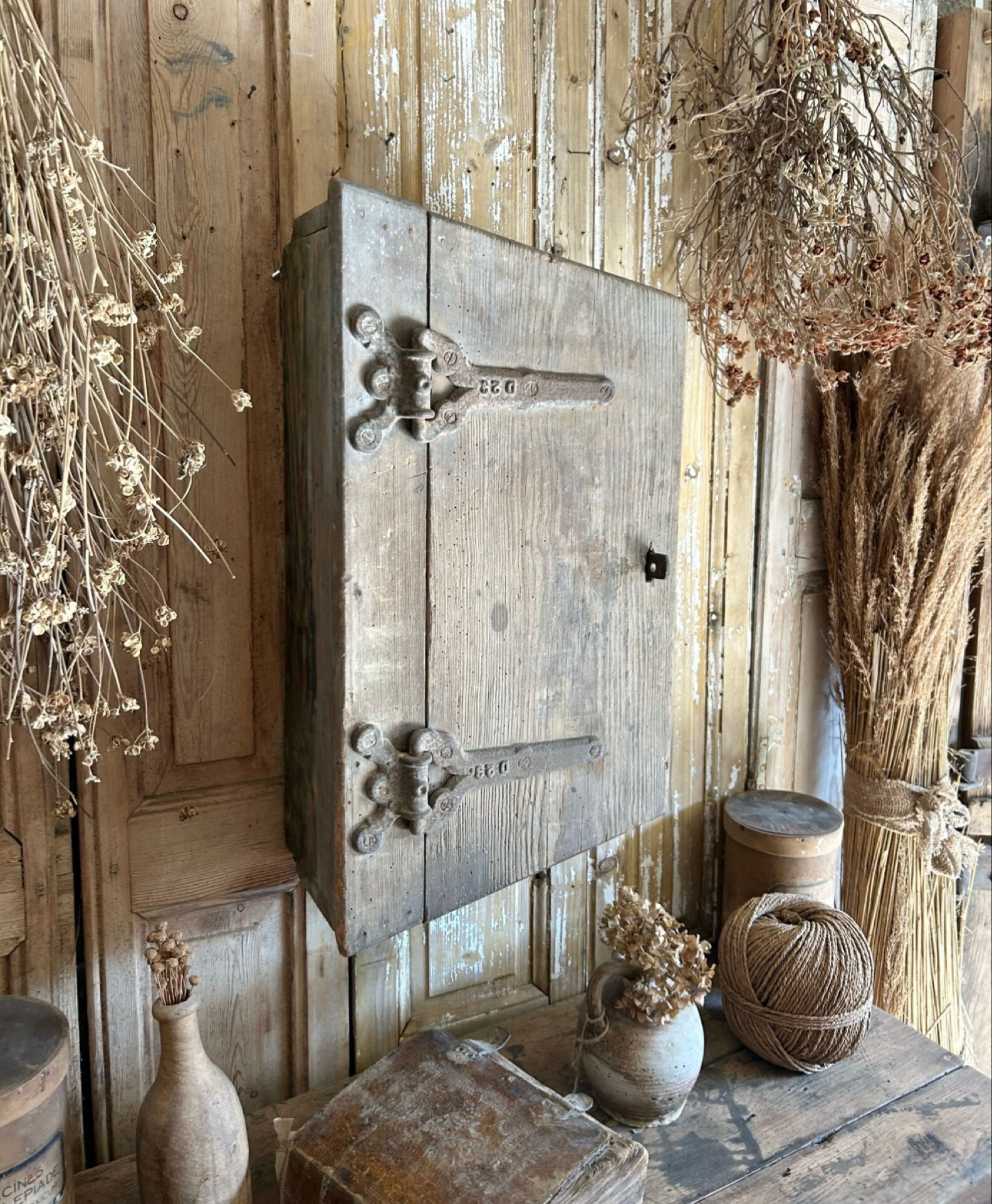 Old carriage trunk