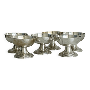 Lot de 6 coupes à glace