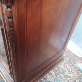 Louis XVI two-part sideboard in carved walnut
