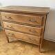 Natural wood chest of drawers