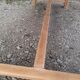 Farm table in solid oak wood raw