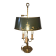 Empire style bouillotte lamp.