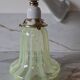 Porcelain and glass wall lamp