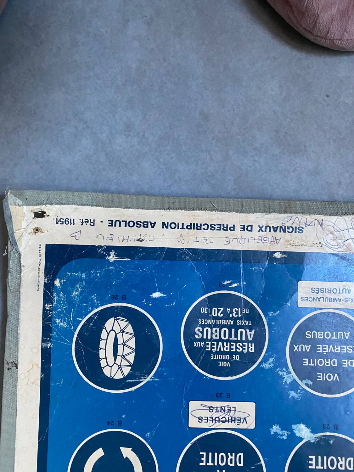 Lot de 16 affiches pédagogiques sur la sécurité routière
