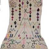 Handmade moroccan berber rug 260 x 157 cm