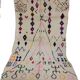 Handmade moroccan berber rug 260 x 157 cm