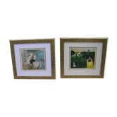 Pair of lithographs by Nahum Gutman