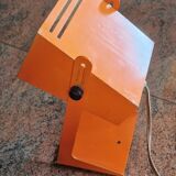 Orange space age spot lamp 1970