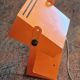 Orange space age spot lamp 1970