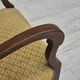 1950s, Danish design, armchair in original condition, furniture cotton/ wool fabric.