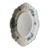 Petrus regout oval dish orchid model large
