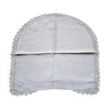 Old pillowcase in linen son