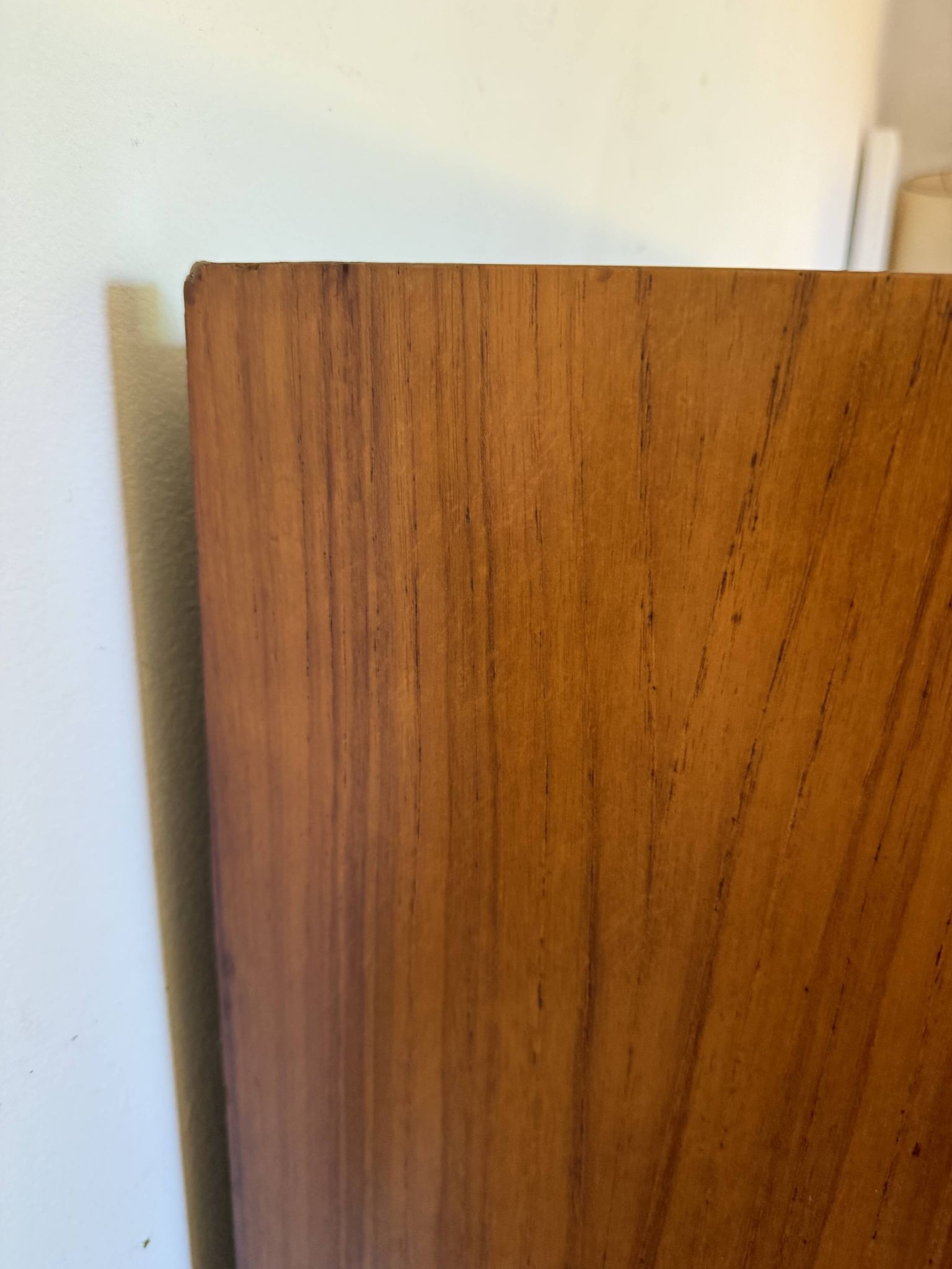 Vintage Scandinavian style sideboard in teak veneer and teak.