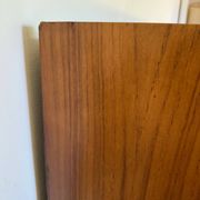 Vintage Scandinavian style sideboard in teak veneer and teak.