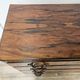 Art Decò chest of drawers from the 1940s in mahogany and briar