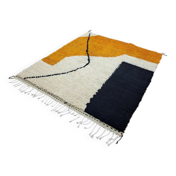 Grand tapis artisanal berbère 2.5x1.5 m