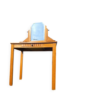 Art Deco dressing table with removable mirror