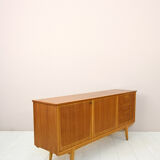 Teak and oak modernism sideboard