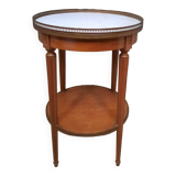 Louis XVI style living room pedestal table