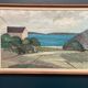 Swedish Oil on Panel – “Coastal Motif” by Einar Persson – Signed – Vintage