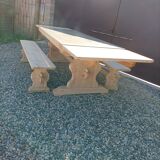 Monastery table with 2 benches