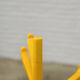 Vintage plastic yellow gedy towel rack makio hasuike